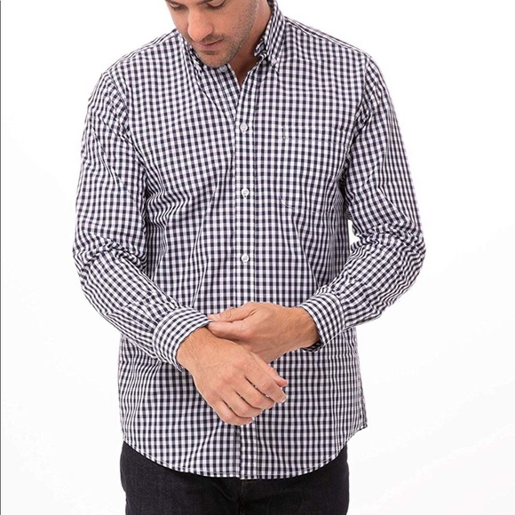chef works Other - Gingham Dress Shirt - Chef Works